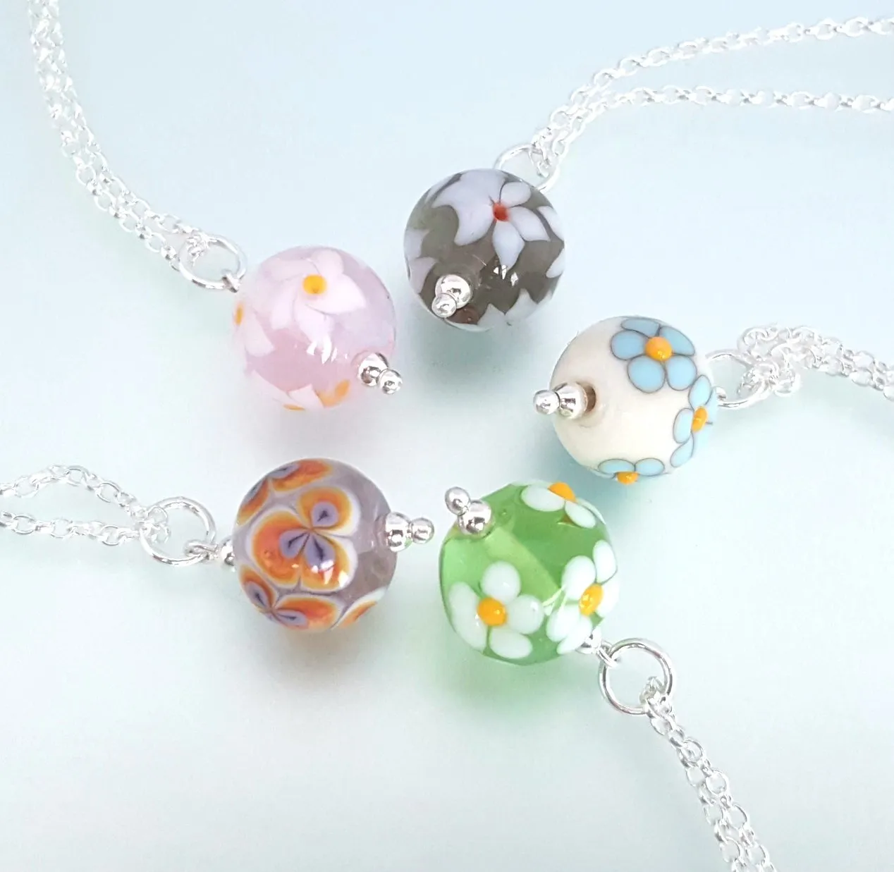 Posy Necklace - Daisy - Flora Collection