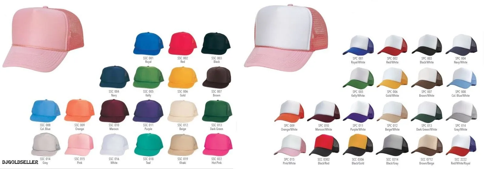 Puff Print Trucker Hats *CUSTOMS available!*