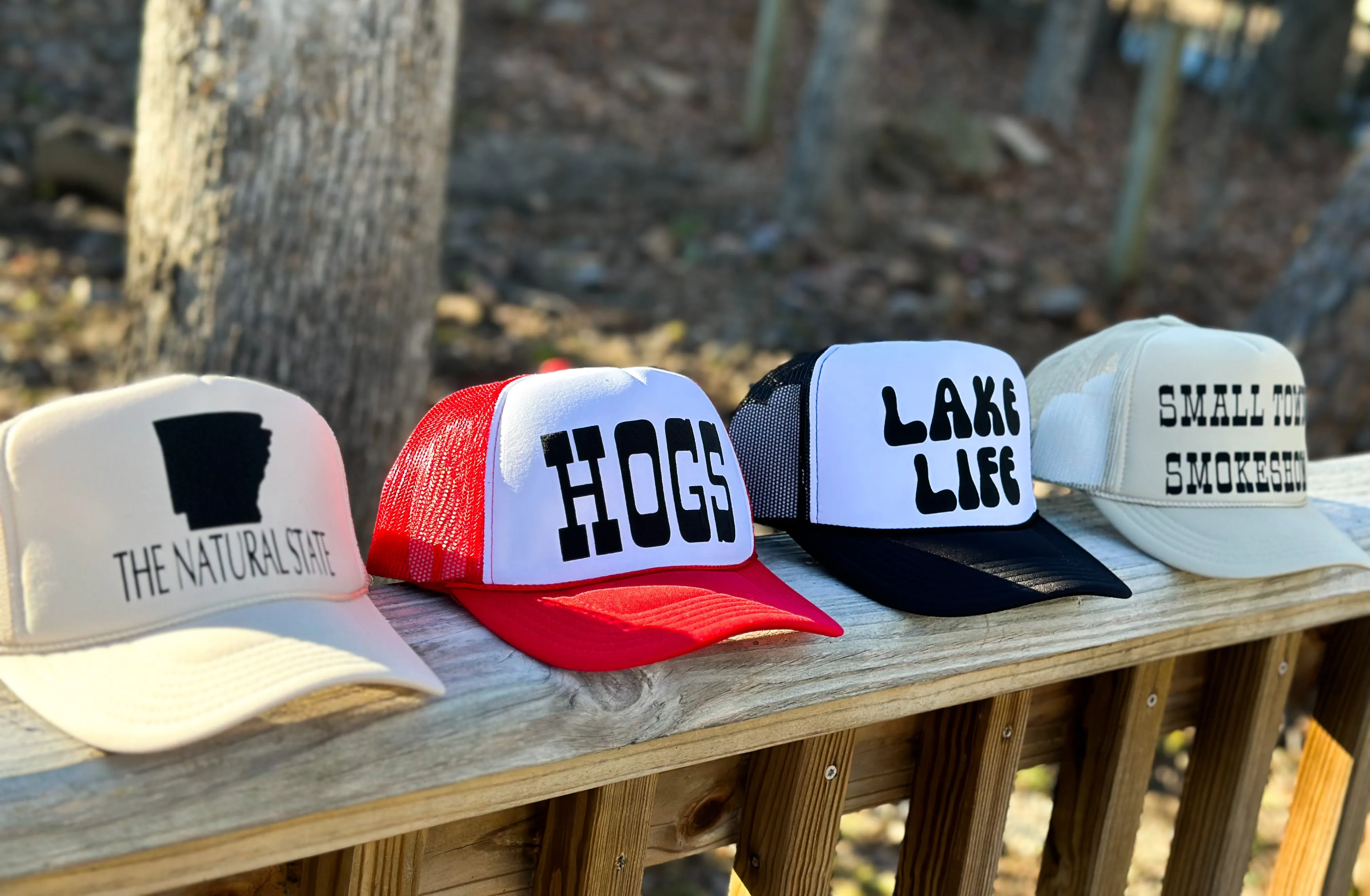 Puff Print Trucker Hats *CUSTOMS available!*