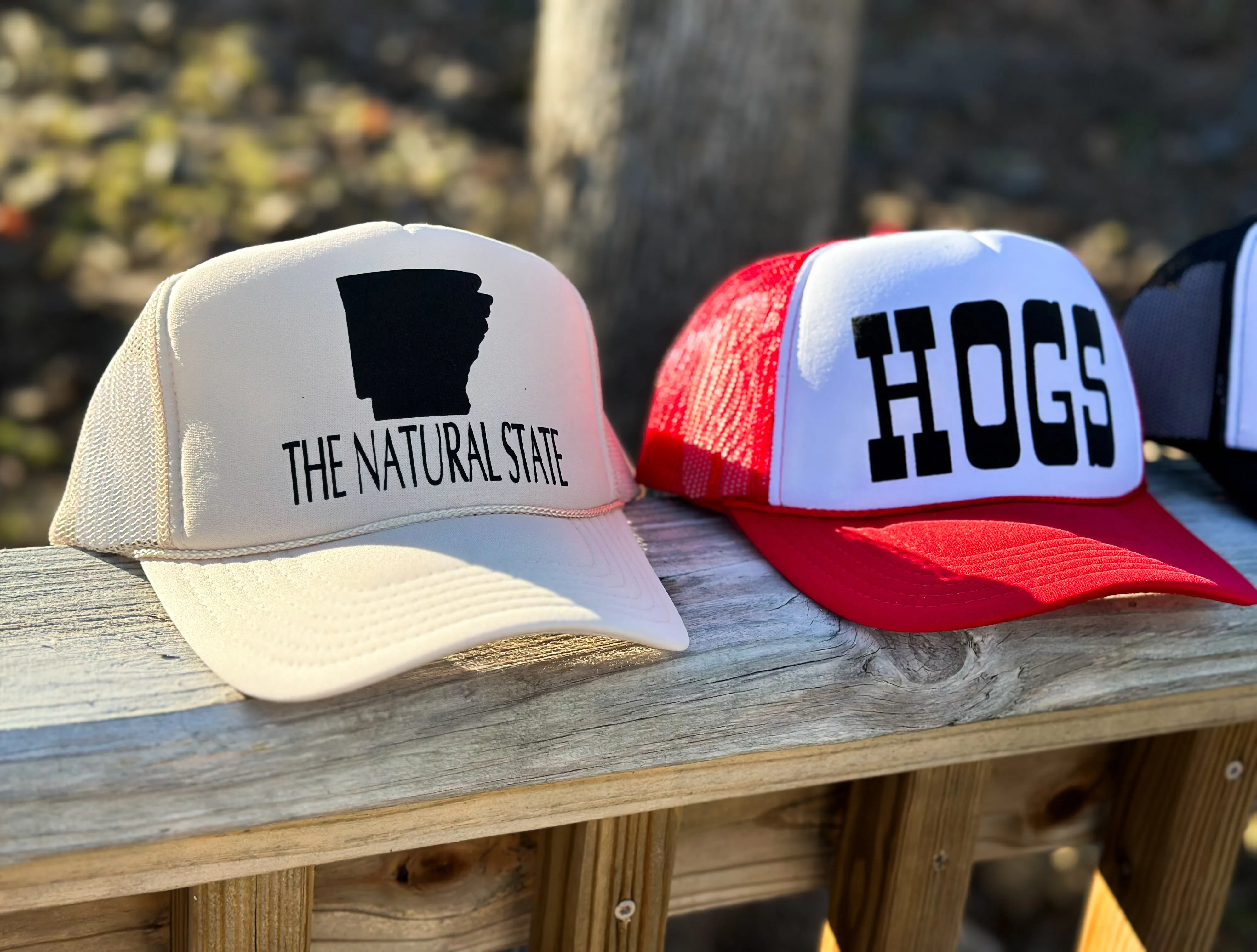Puff Print Trucker Hats *CUSTOMS available!*