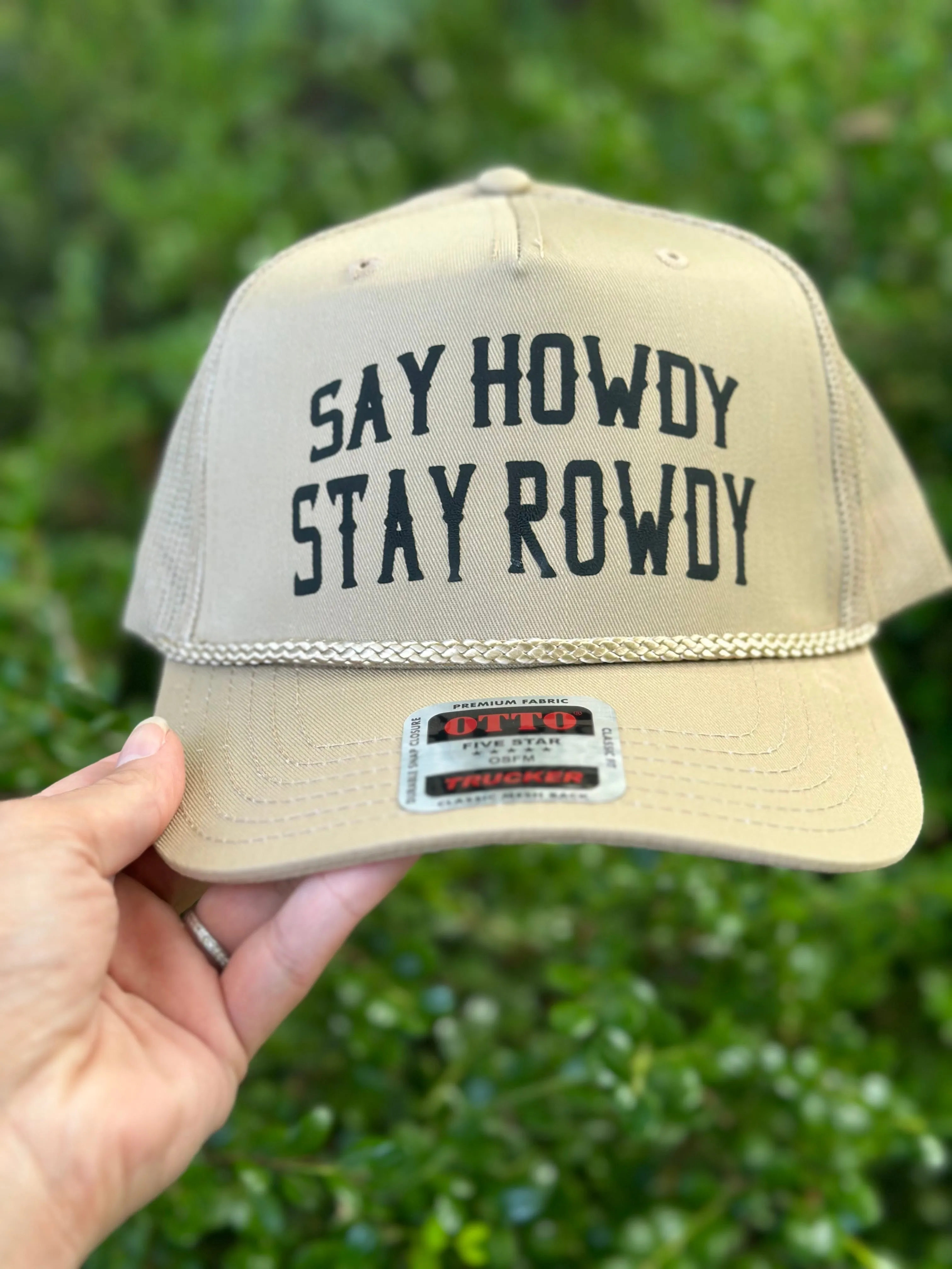 Puff Print Trucker Hats *CUSTOMS available!*