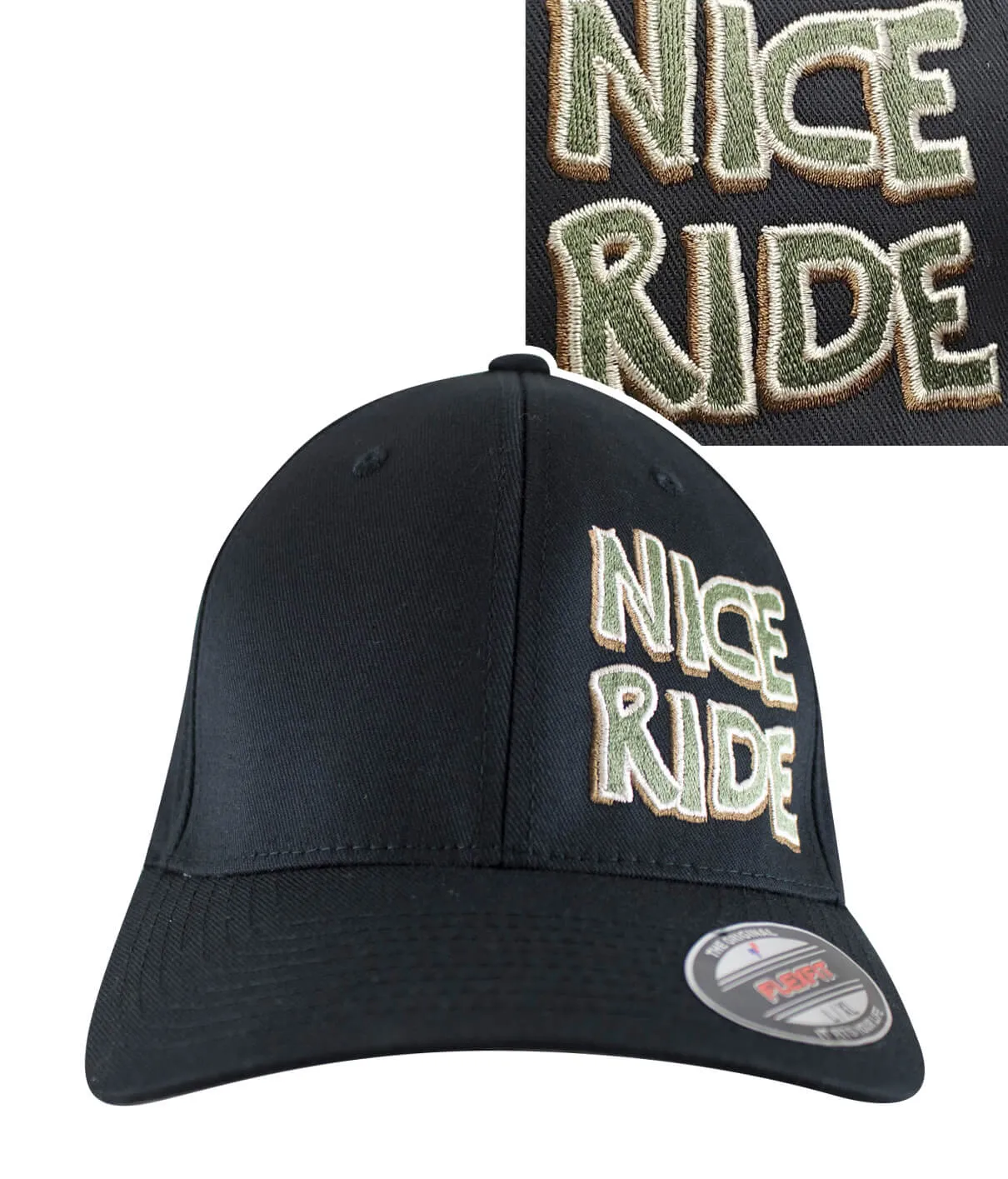"CR Ride" Black Classic Flexfit Hat