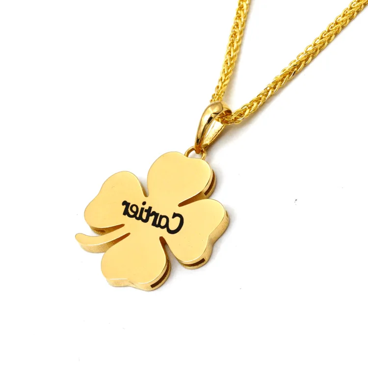 Real Gold GZCR Flower Plain Luxury Pendant 0851/2 With Wide Wheat 1.5 MM Thick Chain 4170 CWP 1915