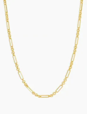 Reed Mini Necklace, Gold