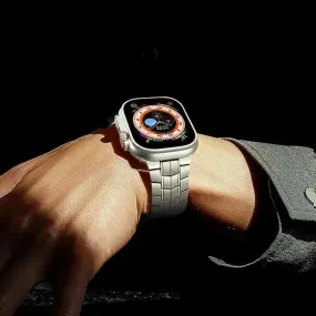 Replaceable Stainless Steel Chain Watch Strap Suitable For Apple IWatch