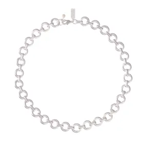 Silver Chubby Link Necklace