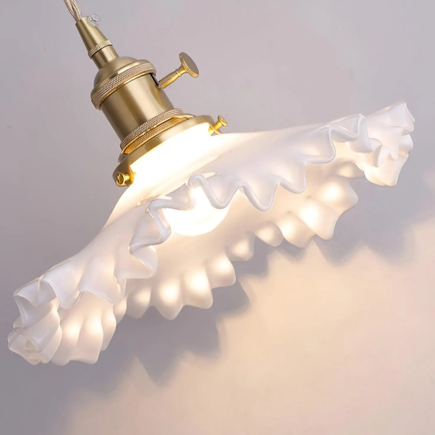 Skirt Pendant Lamp 9.8″- 5.9″