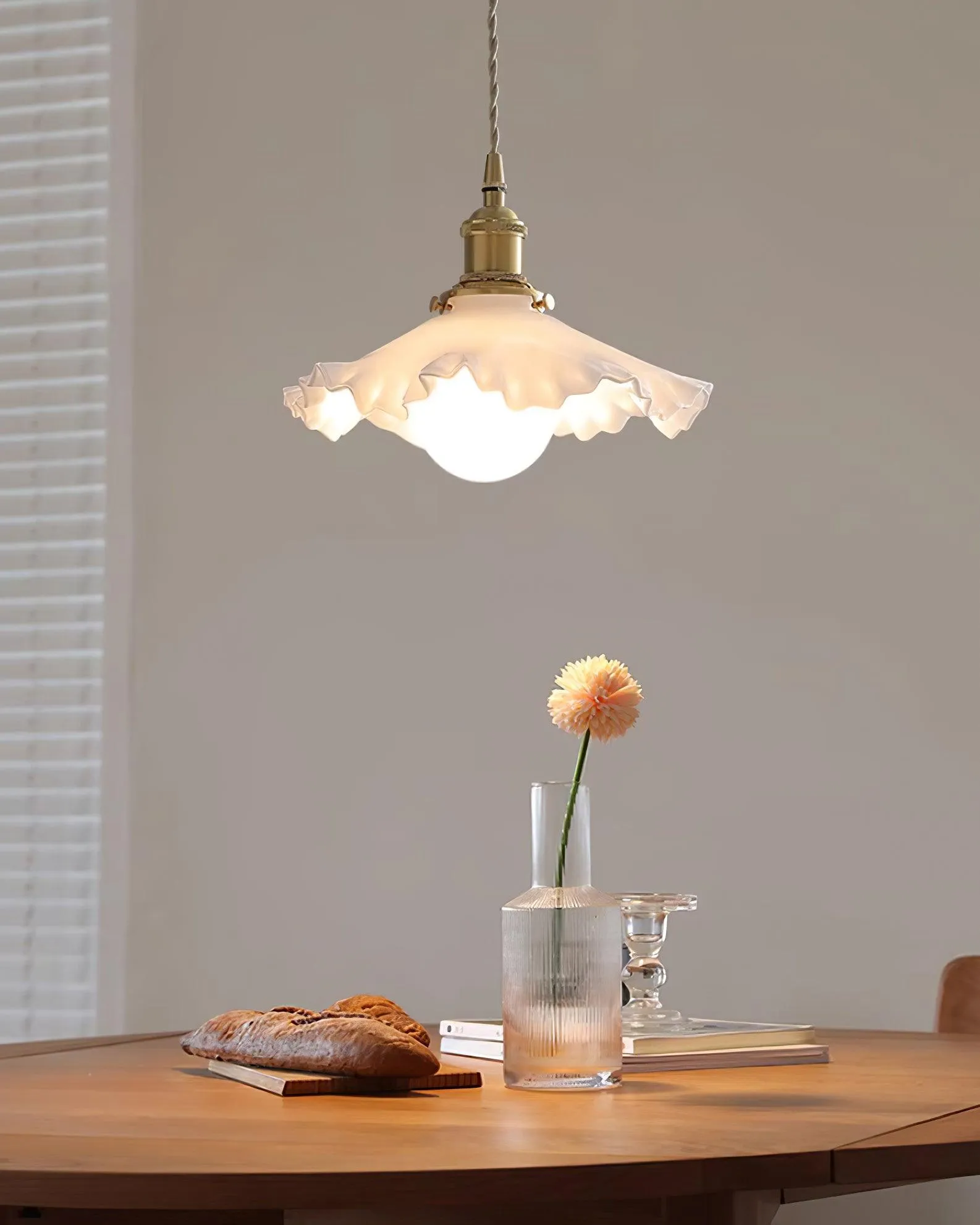 Skirt Pendant Lamp 9.8″- 5.9″