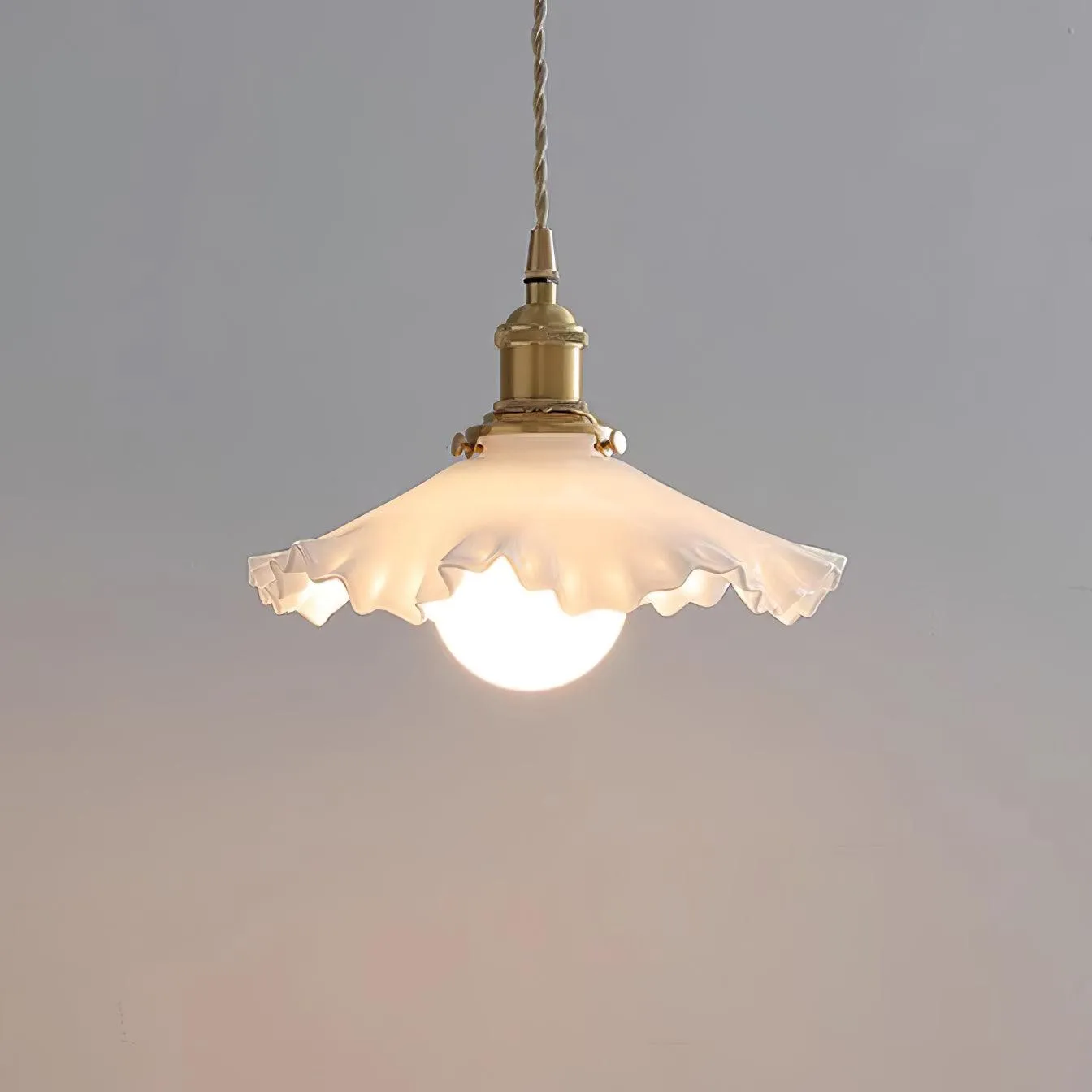 Skirt Pendant Lamp 9.8″- 5.9″