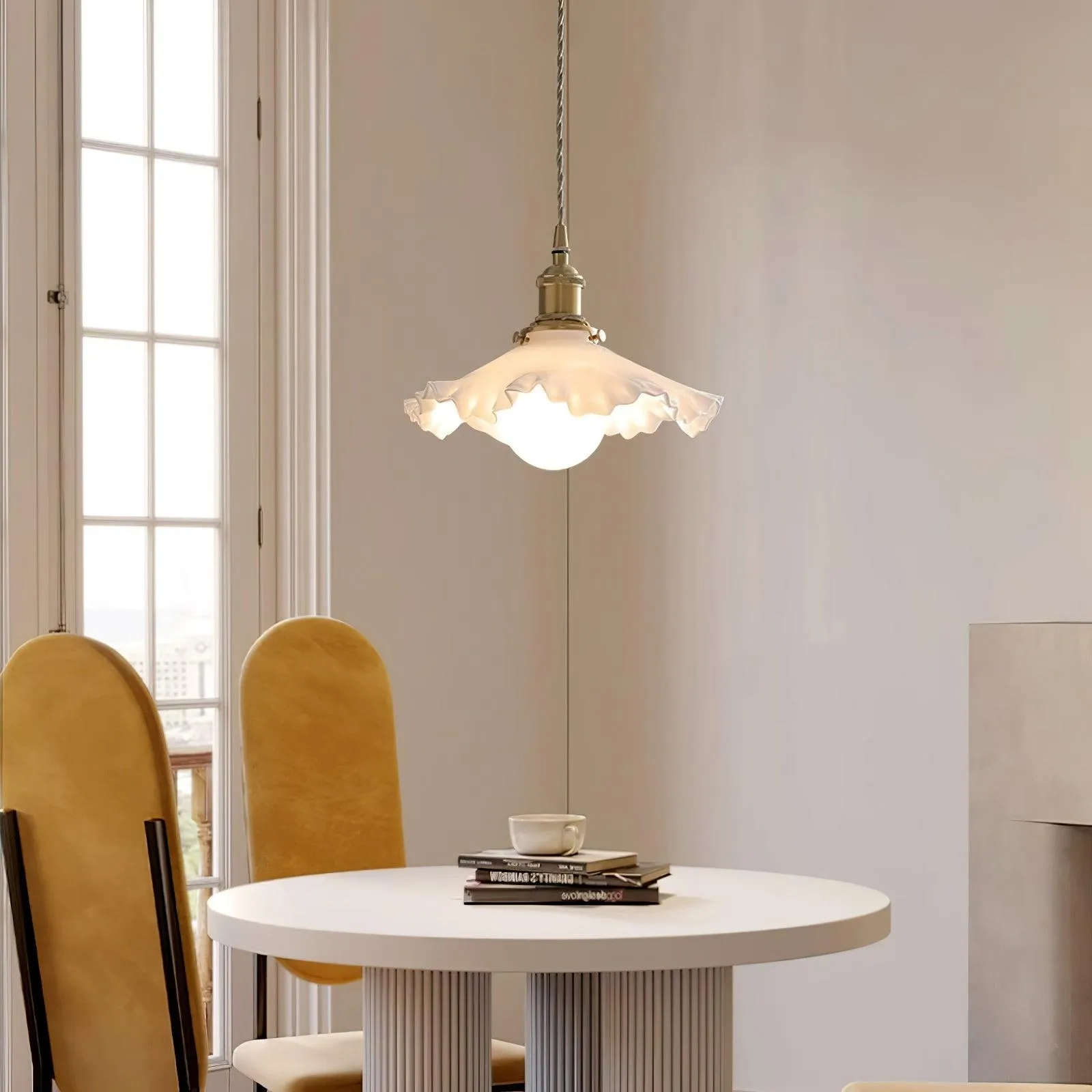 Skirt Pendant Lamp 9.8″- 5.9″
