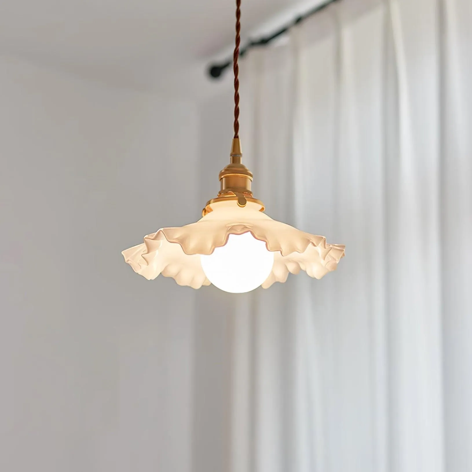 Skirt Pendant Lamp 9.8″- 5.9″