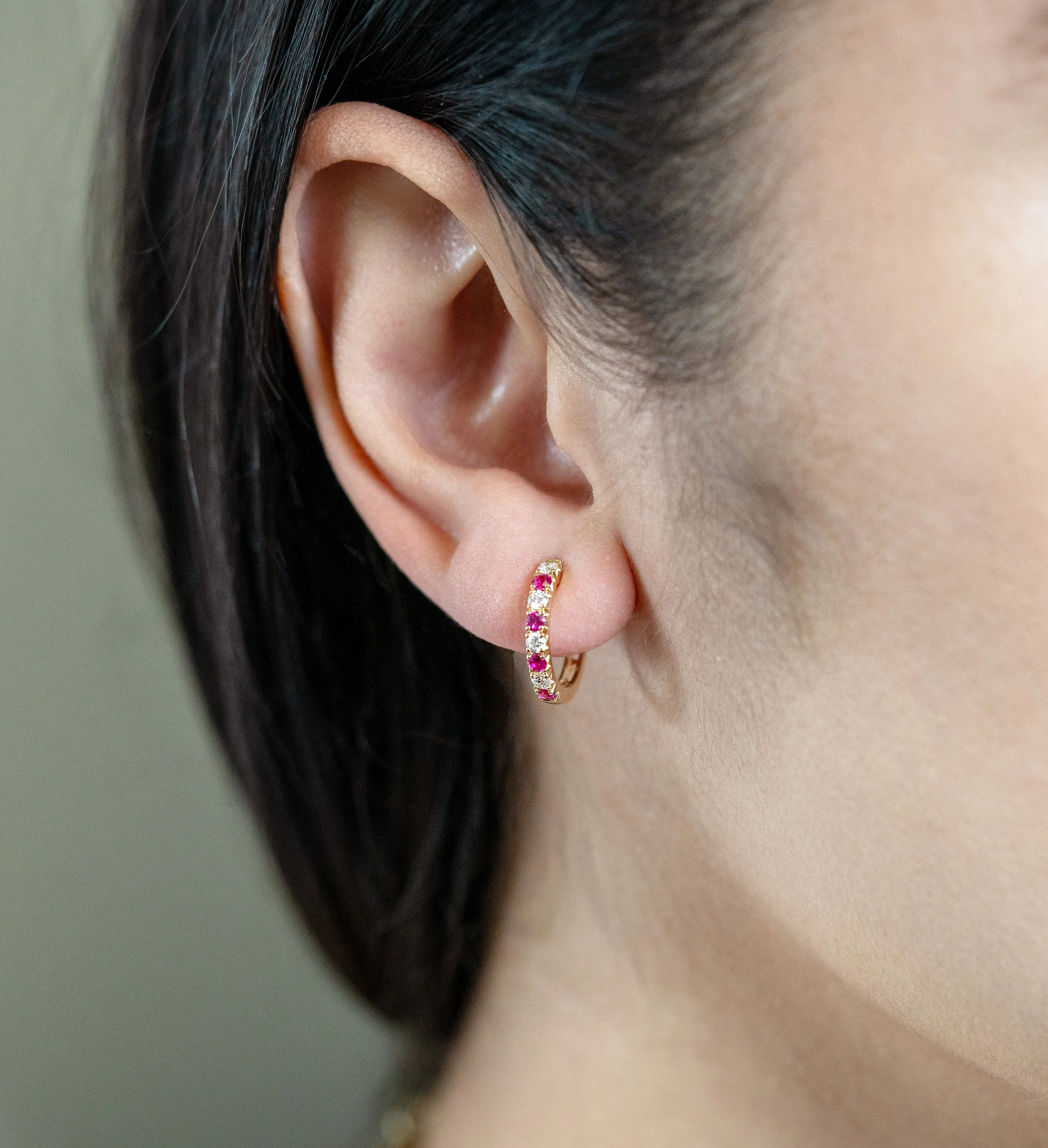 Spark Ruby and Diamond Hoops