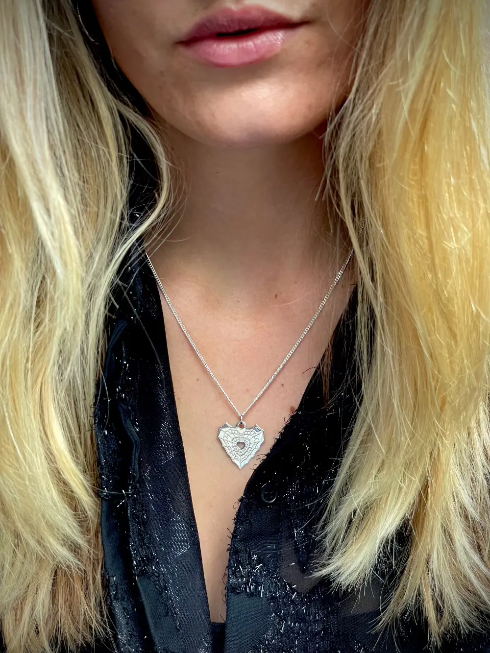 Spiders Web Necklace