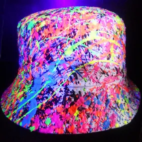 SPLAT RAVE HAT WHITE MULTI