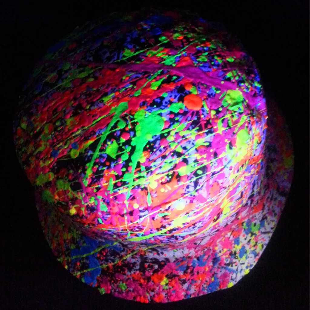SPLAT RAVE HAT WHITE MULTI