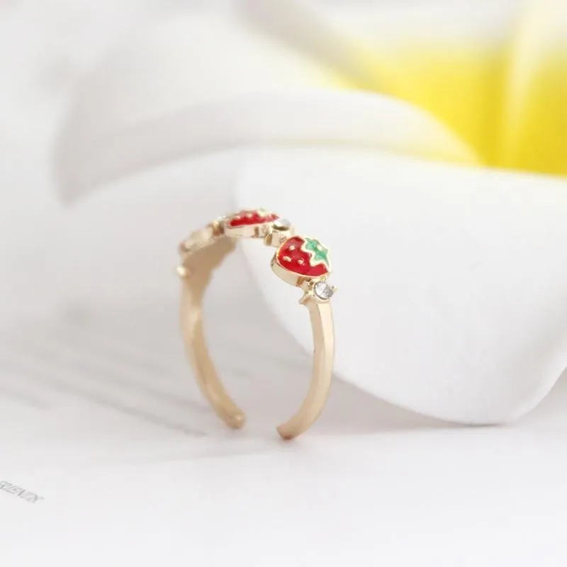Strawberry Babe Ring