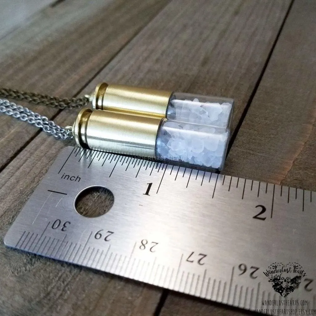 Supernatural rock salt necklace