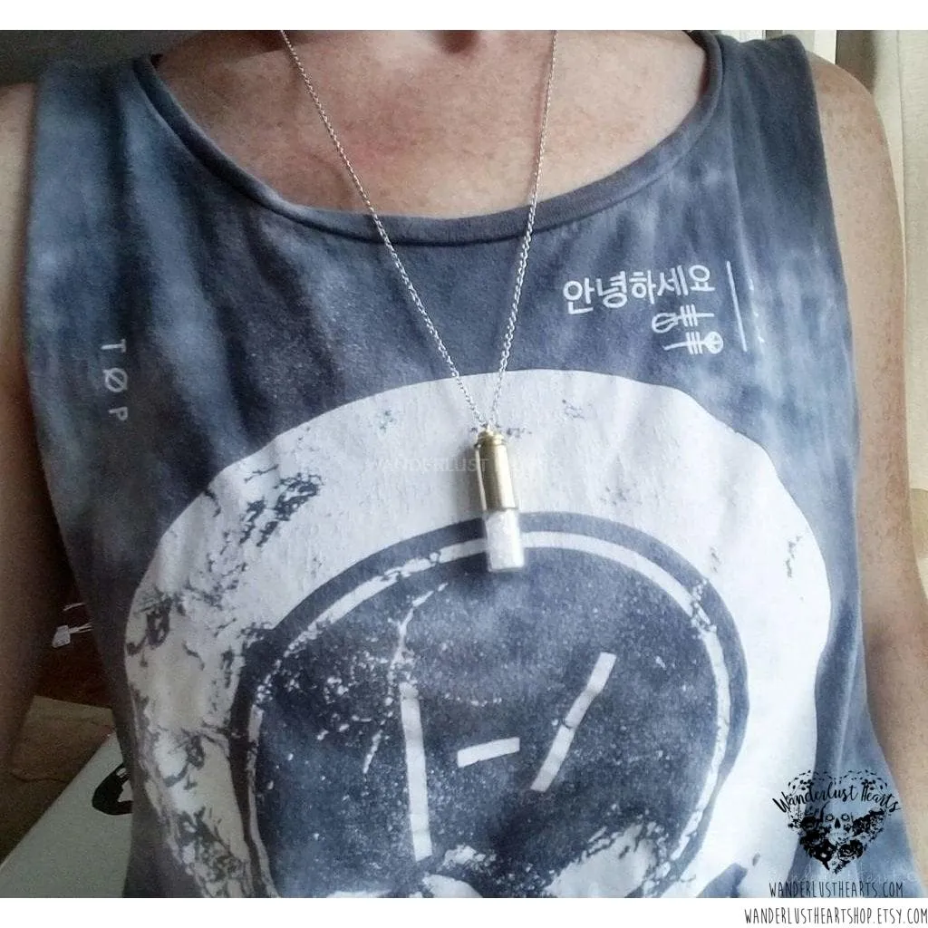 Supernatural rock salt necklace