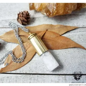 Supernatural rock salt necklace