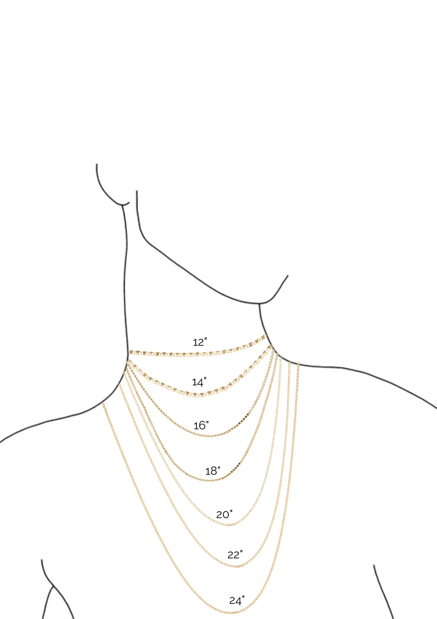 THE CHARLIE NECKLACE - 18k gold vermeil