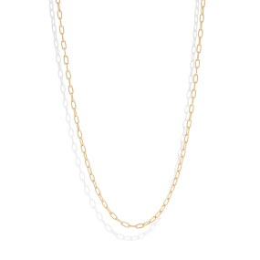 THE CHARLIE NECKLACE - 18k gold vermeil