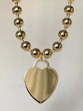 The Hart Ball Chain Necklace