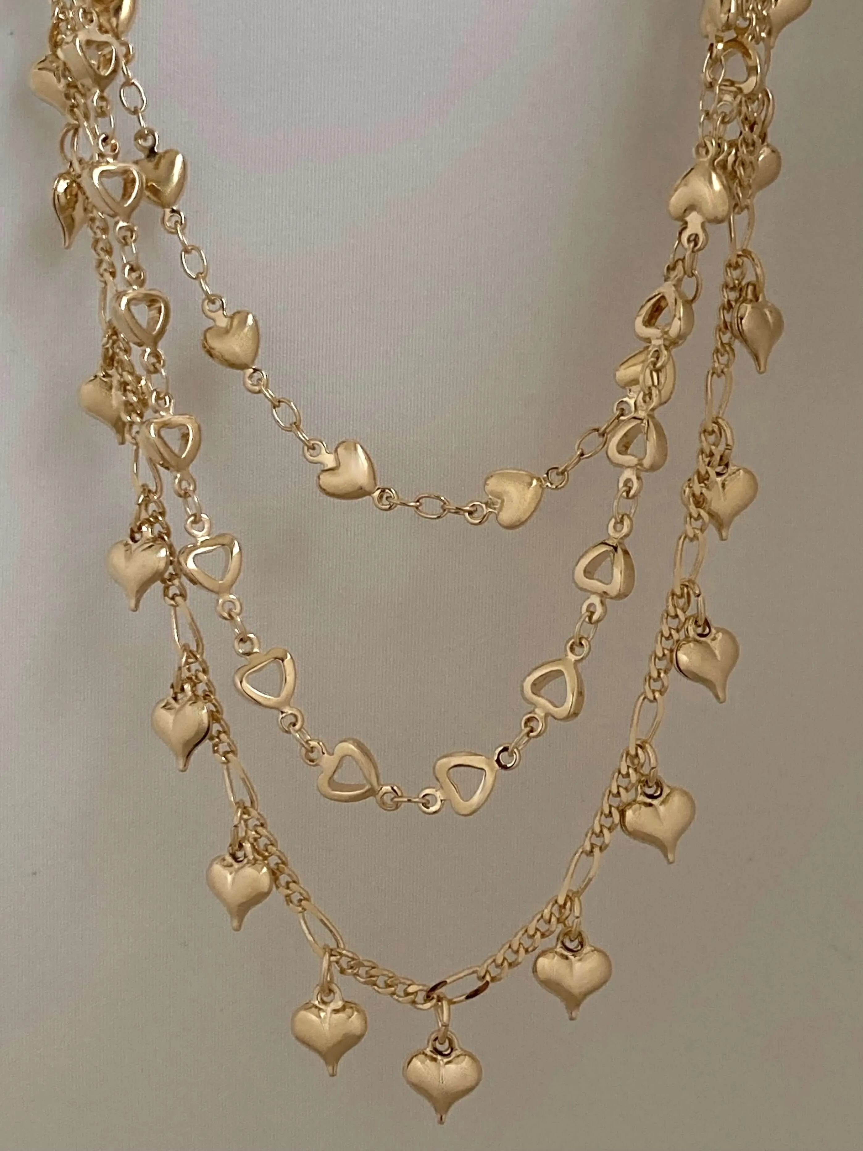 The Lovestruck Heart Chain Necklace