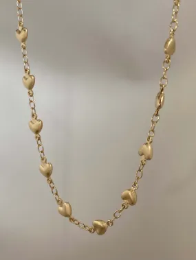 The Lovestruck Heart Chain Necklace