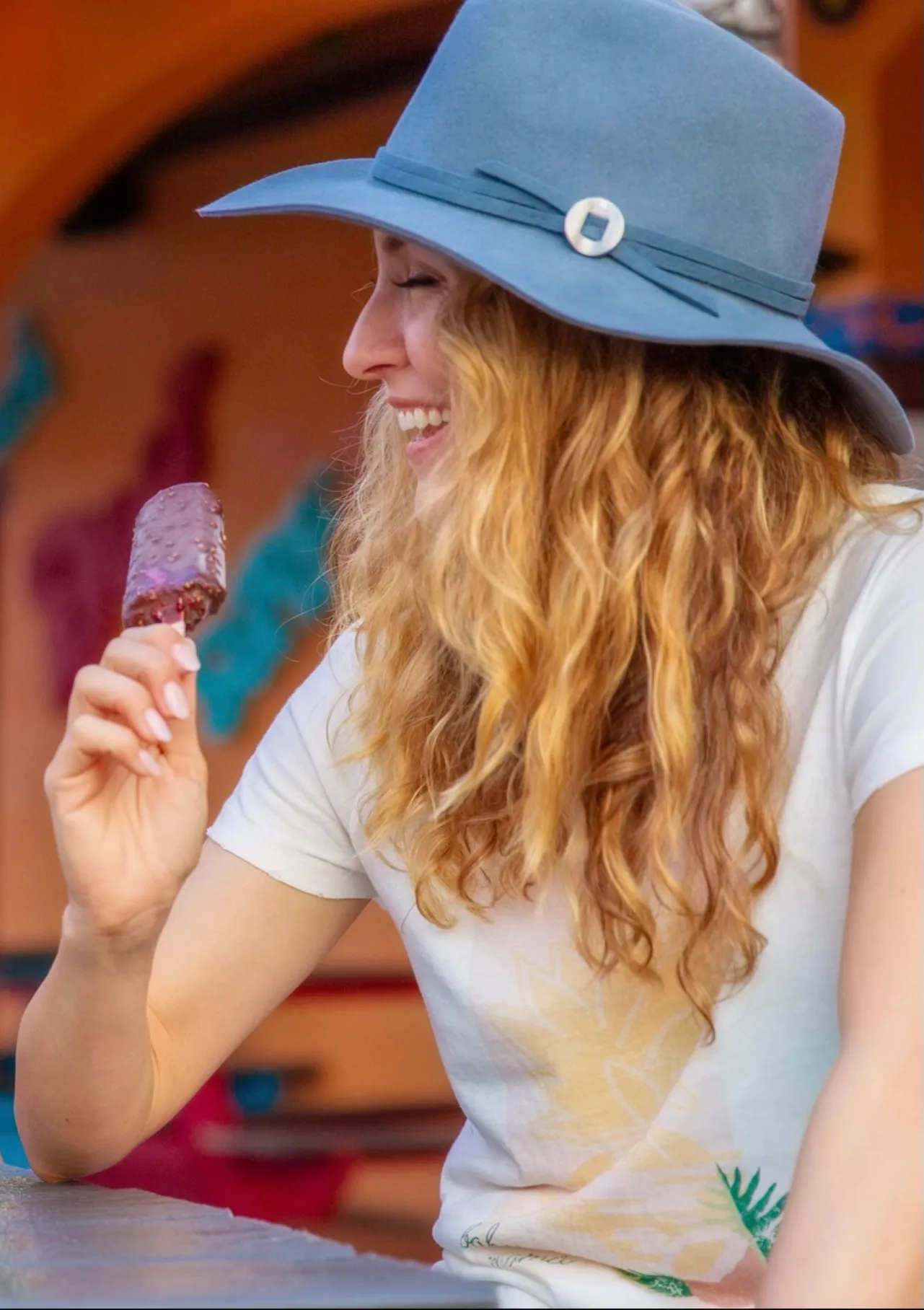 The Phoebe Wide Brim Wool Hat