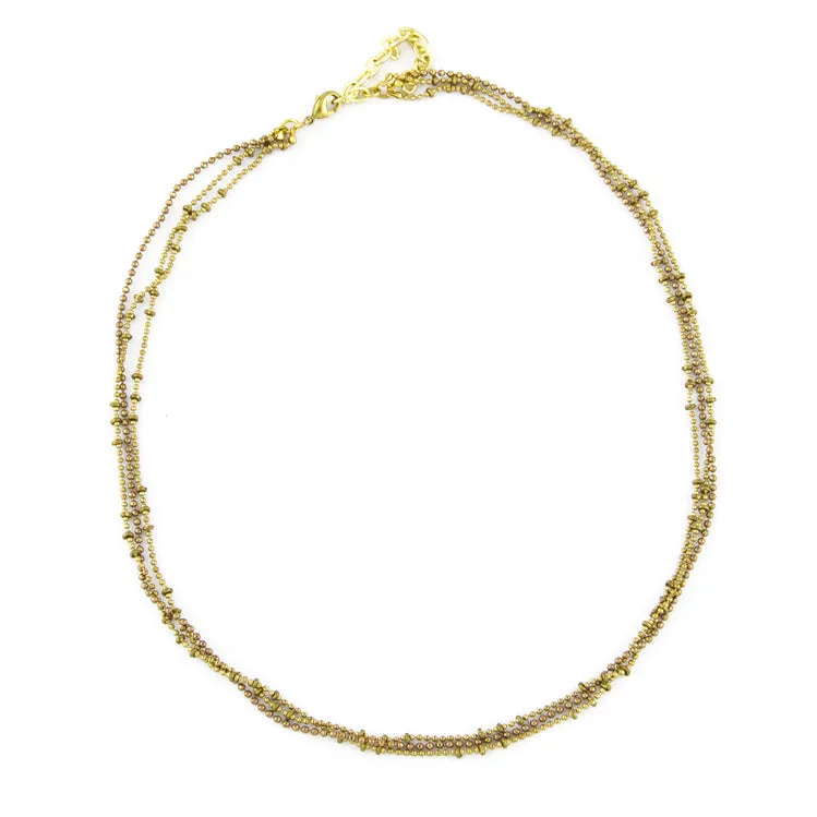 Triple Chain Necklace