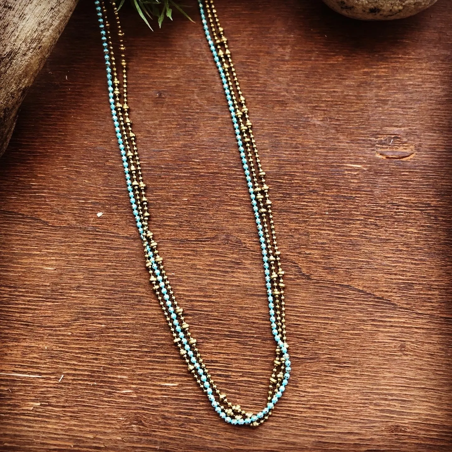 Triple Chain Necklace
