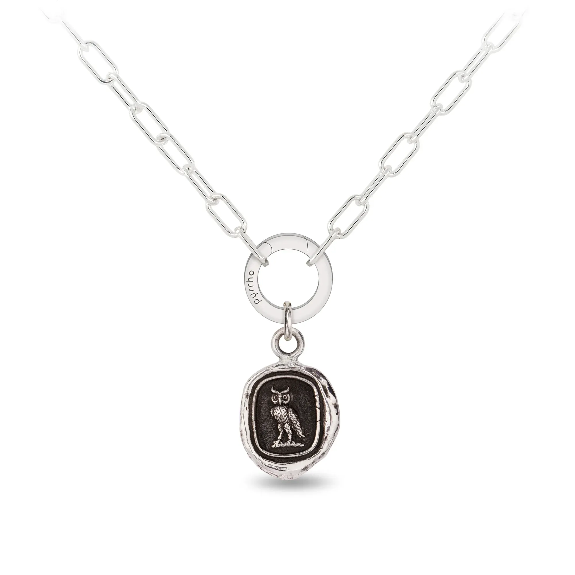 Watch Over Me Small Paperclip Chain Necklace