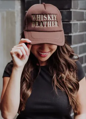 Whiskey Weather Trucker Hat