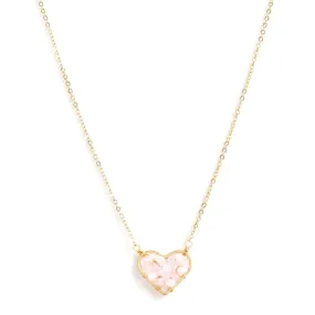 Woven Heart Necklace
