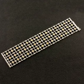 Yellow & White Diamond Luca Bracelet